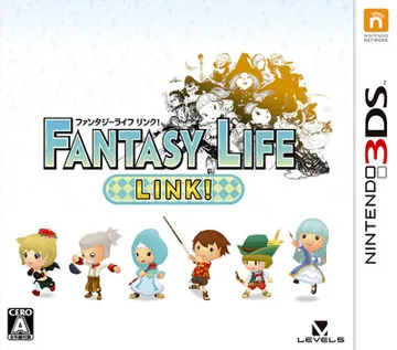 Fantasy Life Link (JP) box cover front